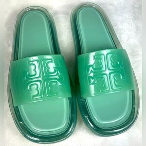 Tory Burch Jelly Bubble Slides (New, Never Used)